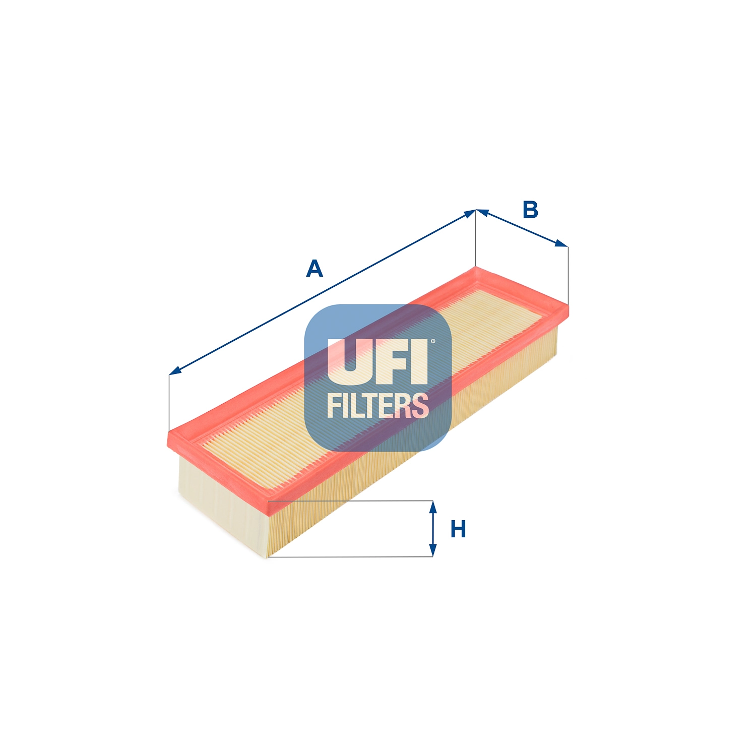 Hava Filtresi P207 Parner 2 Berlingo 2 C3 3 C3 Pluriel C TU3A TU3JP 1.4 8V) / P301 C Elysee EC5 | UFI 30.185.00 | OEM 1444.CZ 1444.VJ 1444.X0 1444.EA