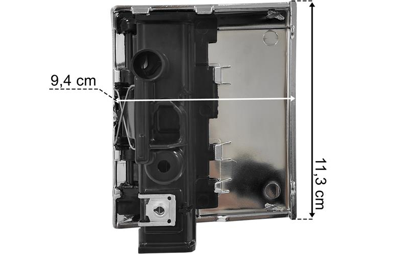 Far Kenar Kapaması Actros MP4 Sol (Nikel) | OEM 9608807363