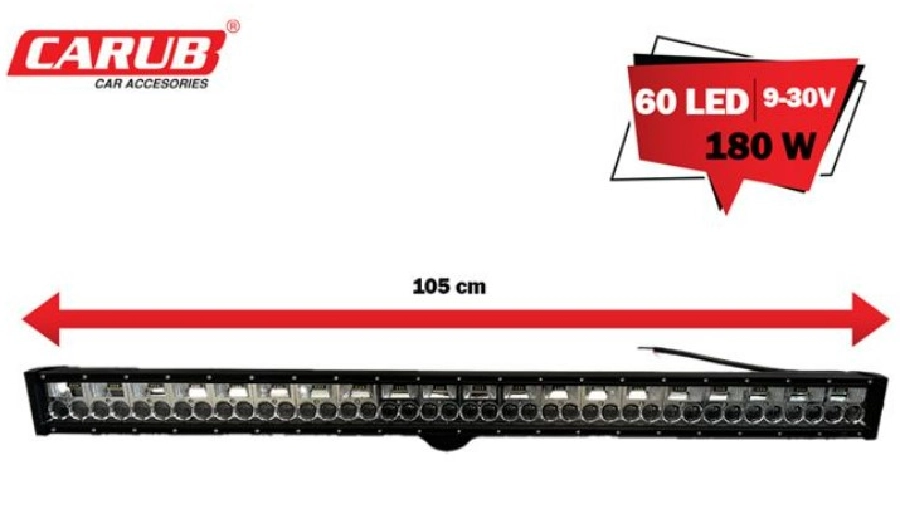 Off-Road Projk MERCEKLİ9-30V105CM 60LED 180W | OEM BR4203342