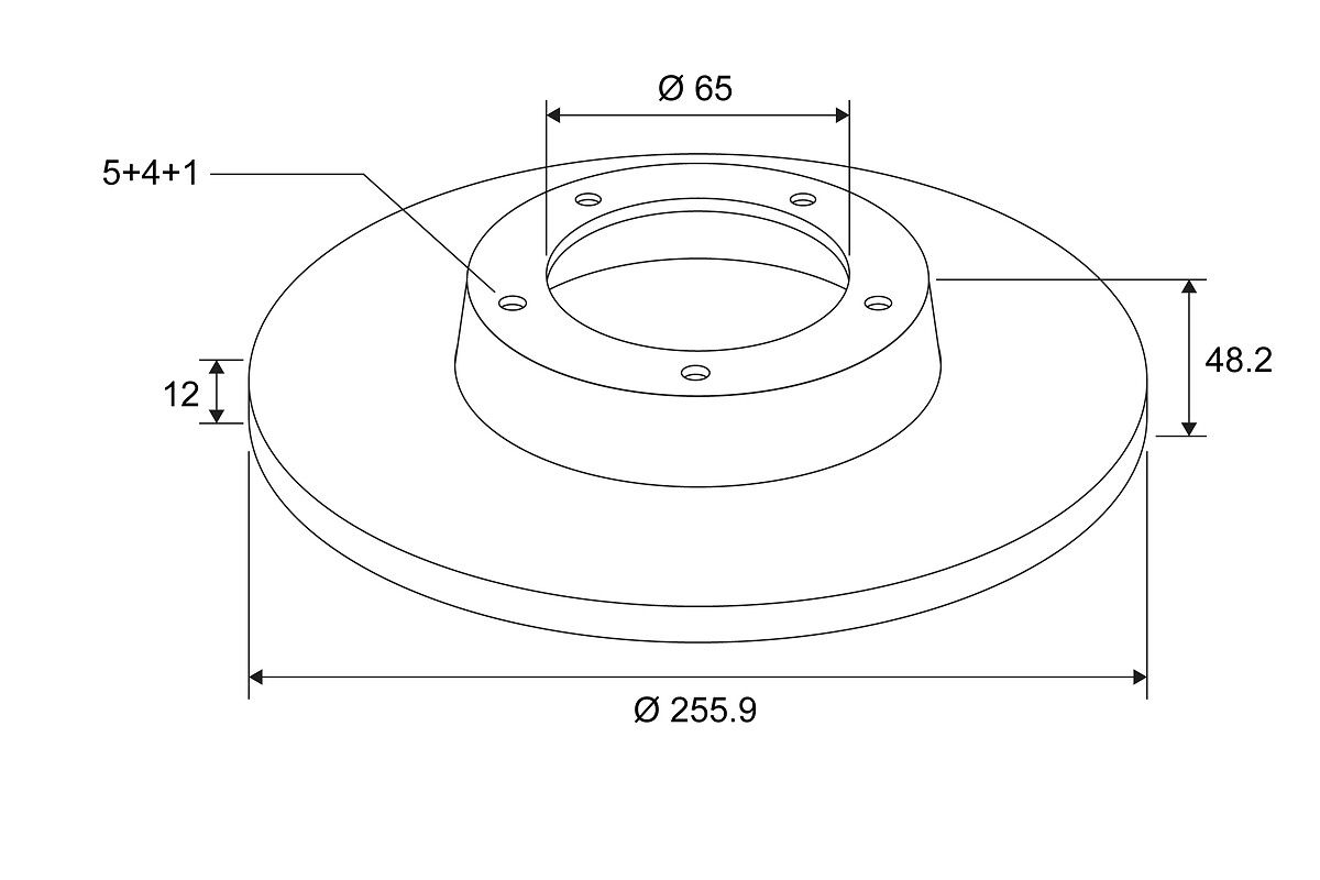 Arka Fren Aynasi Caddy III 1,4 1,6 1,9TDI 03 / 04>TOURAN 1,6 1,6FSI 1,9TDI 2,0TDI 2,0FSI 02 / 03> | VALEO 186833 | OEM 1K0615601AC 1K0615601AC 1K0615601L 1KD615601A 1K0615601L 1KD615601A