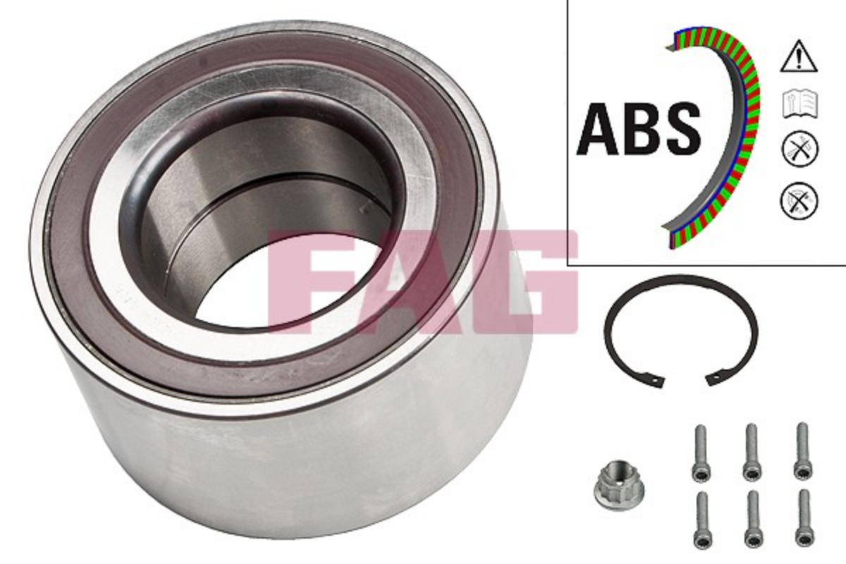 Tekerlek Yatagi Seti (Tekerlek Baglantisi) | OEM 7L0 498 287