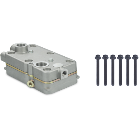 Kompresor Silindir Kapağı Komple Mercedes Axor Travego OM457 Çift Silindir | A-TECH 310.01.1200 | OEM 11300815 110210 RK01166 9115530012