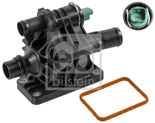 Termostat Yuvasi Komple Partner II P307 YM P206 Expert III P207 P308 P407 C4 C5 II Jumpy III C3 II Berlingo II C4 Picasso Xsara Picasso C3 DV6 (1,6HDI 8V) Focus - C Max 1.6TDCI 03> Volvo S40 - V50 - C30 - S80 - V70 | NEIMAN 1336X2 | OEM 3M5Q 8A586