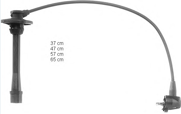 Buji Kablosu Toyota Corolla 1.6 (AE101) Carina Celica (AT190) 93-98 | UNUVAR 4207 | OEM 90919-22373