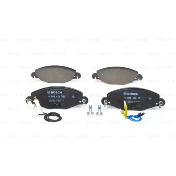On Fren Balatasi Fisli C5 2.2 Hdi 3.0 V6 Hb / Sedan | BOSCH 0986424581 | OEM 4252.89 4252.49 4252.16