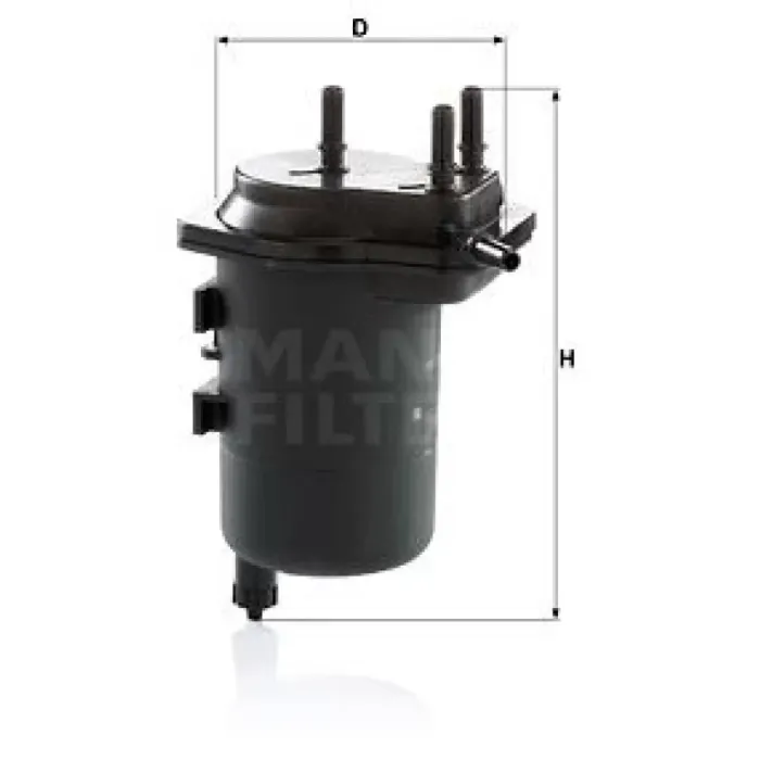 Yakit Filtresi (Mazot) Renault Megane II Scenic II Grand Scenic II 1.5 DCI | MANN WK939/5 | OEM 82 00 458 420