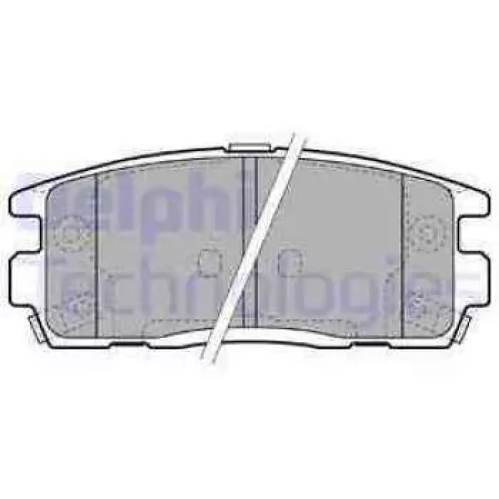 Arka Fren Balatasi Captiva Antara 2,0 Cdti / 2,2 Cdti / 2,4 / 3,0 / 3,2 V6 01 / 11 | DELPHI LP1988 | OEM 96626076