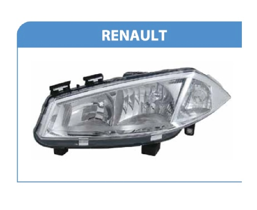 Renault Megane 2 Dar Kenar Motorlu Far Sol ( 2003 ve sonrası ) | OEM 202267