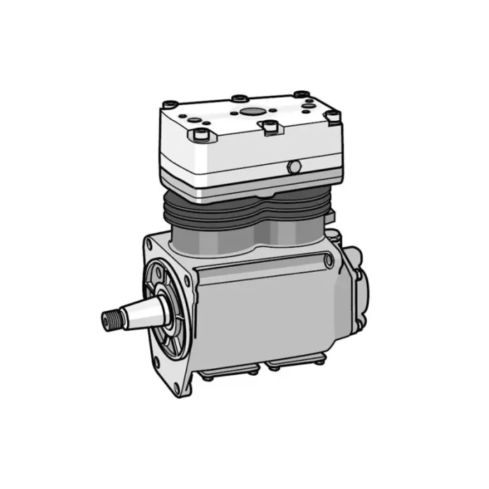 Hava Kompresor Çift Kafa Komple MAN-Guleryuz Kobra 600 Cc Euro-5 0836LOH-E0836LOH LK4939 | KNORR K095873N00 | OEM 51541007234 51541007069