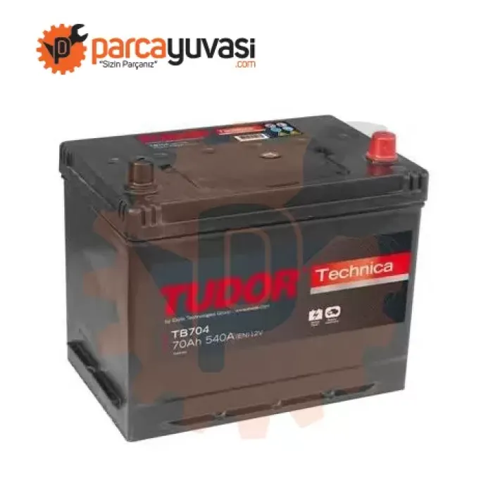 Aku 12V 70 Ah 540A D26 (270×173×222) Asya | TUDOR TB704