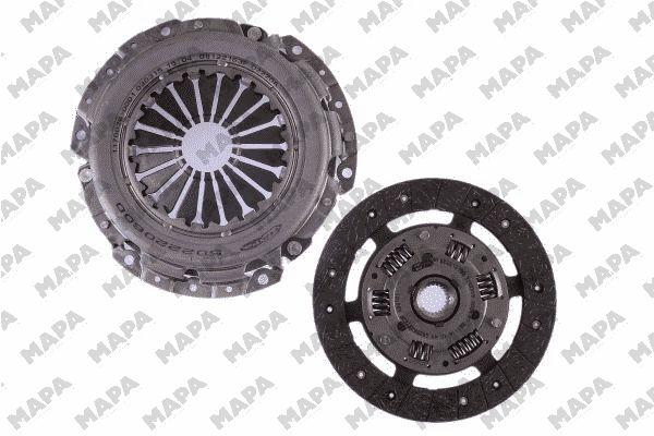 Debriyaj Seti Rulmansiz Mondeo 1,8TD Mondeo Mk 2 1,6I / 1,6I 16V / 1,8I | MAPA 002210 409 | OEM 5028341 5028342 5029603