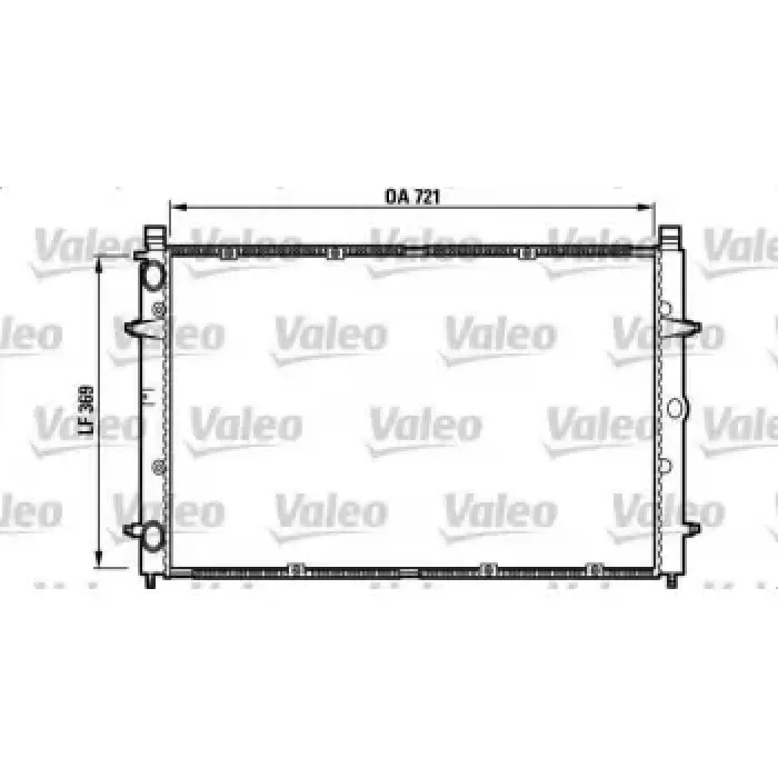 Motor Radyatoru Transporter T4 2,4 2,5TDI | VALEO 732397 | OEM 701121253D 701121253D 701121253F 701121253K 701121253F 701121253K