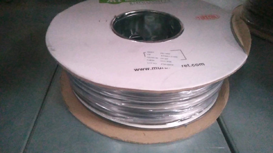 Kablo Köşeli Ttr 2X1 Yassı Beyaz Şeritli | OEM 04 02-K