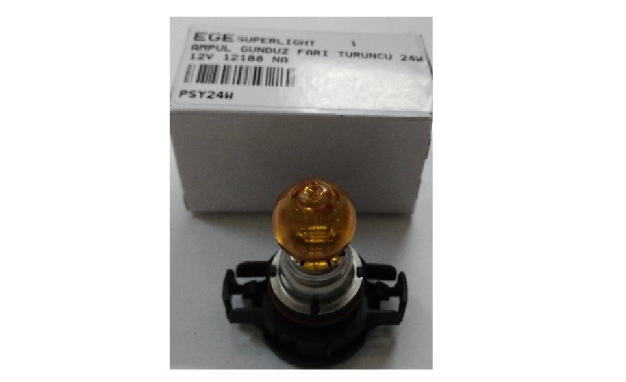 Ampul Gündüz Farı PSY24W 12V Sarı=Turuncu Hıpervısıon SL3802 | OEM SL3802