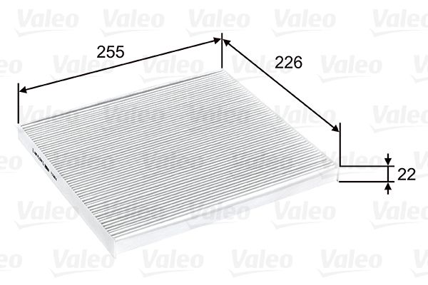 Kabin Filtresi Hyundai Grandeur Grand Santafe 2009> | VALEO 715804 | OEM 971333SAA0