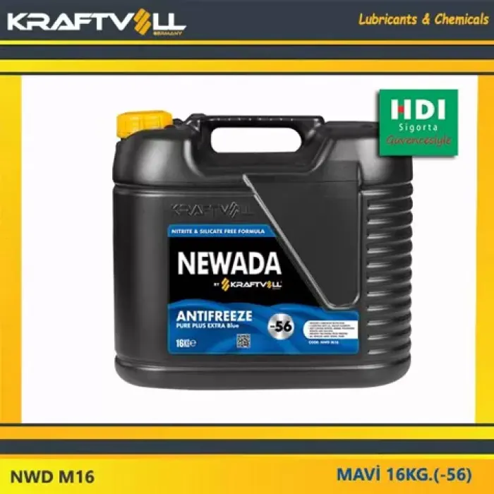 Antifriz-Coolant Newada (-56) Mavi 16KG. | NEWADA NWD M16