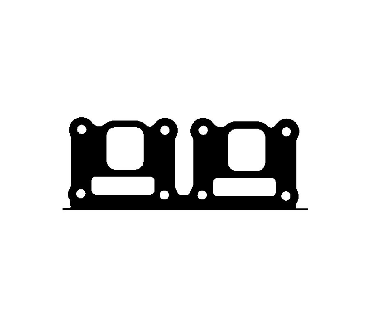 Egzoz Manifold Contası D 0834 D 0836 Motor | OEM 51.08901-0162