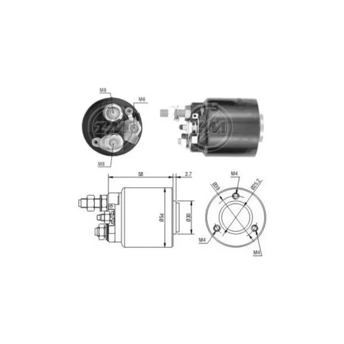 Mars Otomatigi (12V, Valeo Tip) W203 00>07 W210 96>02 Vito 97>03 Sprinter 00>06 | ZM 0590 | OEM A0011522610