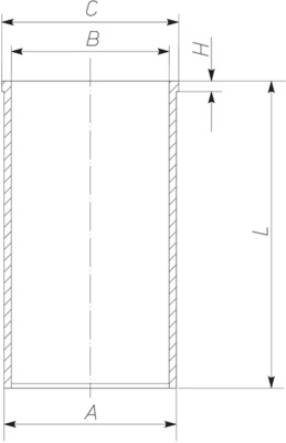 Motor Gomlek Clio Kangoo Megane II 1,5 DCI K9K Bp (76MM + 0.50 MM) | MAHLE 021WV3500 | OEM 14-020650-00