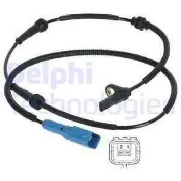 ABS Hiz Sensoru On Sol / Sag C2 C3 C3 II C3 Pluriel P1007 02 / 02> | DELPHI SS20133 | OEM 454597
