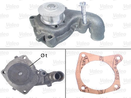 Devirdaim Su Pompasi Escort VI / VII 1,8TDCI 93>96 | VALEO 506301 | OEM 1031279 1031279 1674083 5024297 1674083 5024297