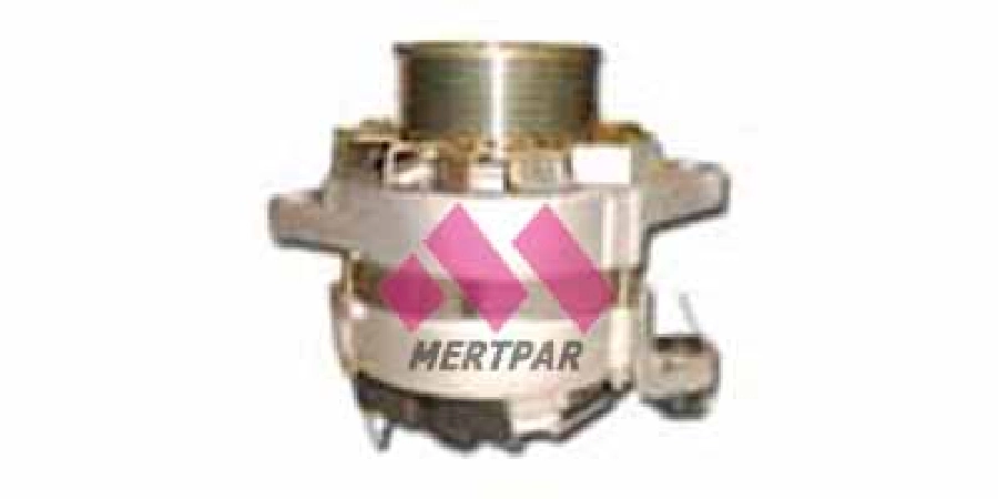 Alternatör 12V 55A Mako Tipi Ford Cargo 2520, 2620, 8 Kanallı Kasnak ( Devir Saati Çıkış Uçlu ) | OEM 63395567