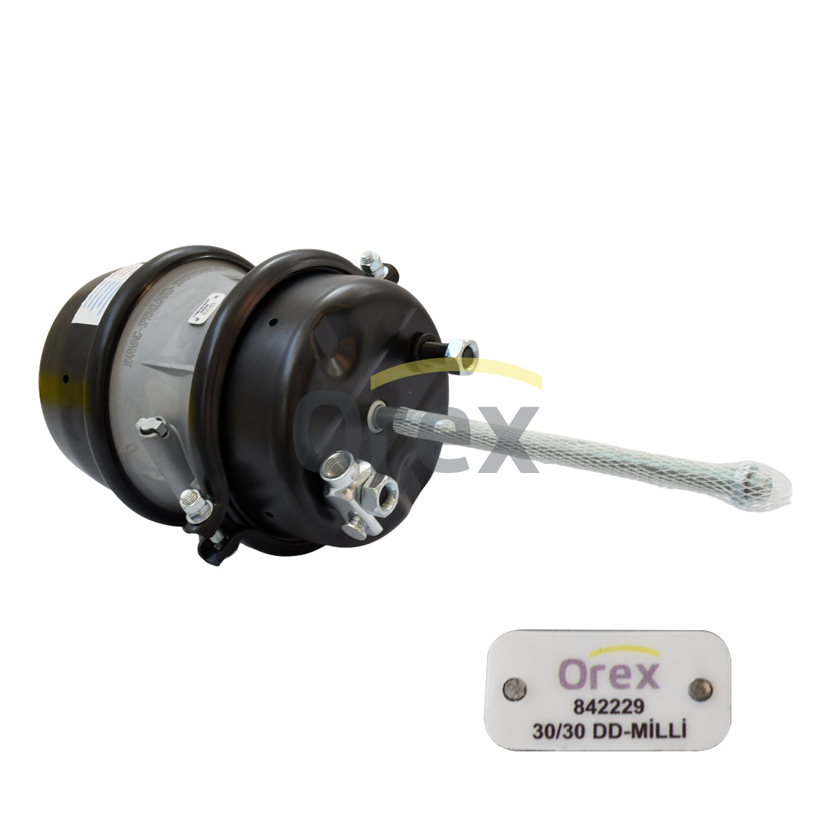 Fren Körüğü Dorse 30x30 D, D Kampana Tipi, M16x1,5 Stroke 75, 75, Mil Uzunluğu 185mm | OEM 21151105033
