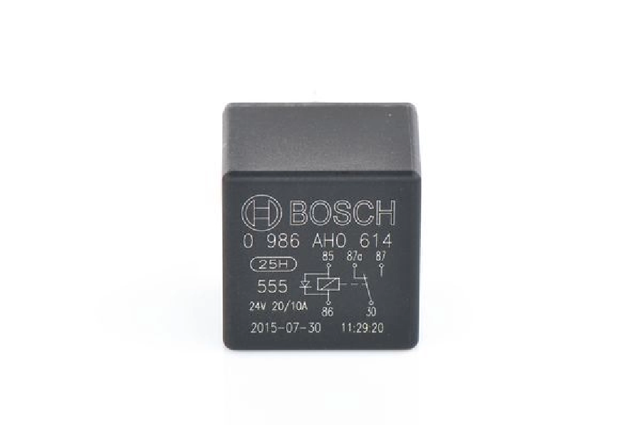 Röle 0332204204; 0332204213; 0332204214 Iveco; Mercedes-Benz 480-Serie; 580-Serie; O 305-Serie; O 3 | OEM 0986AH0614