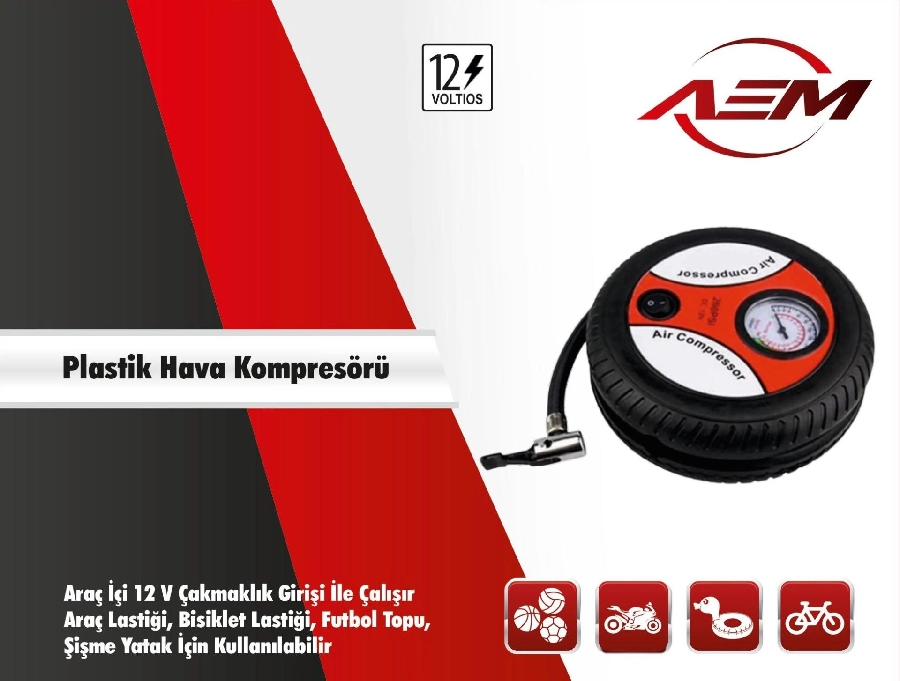 Hava Kompresörü Plastik Ufak 300 PSI | OEM AEM191501