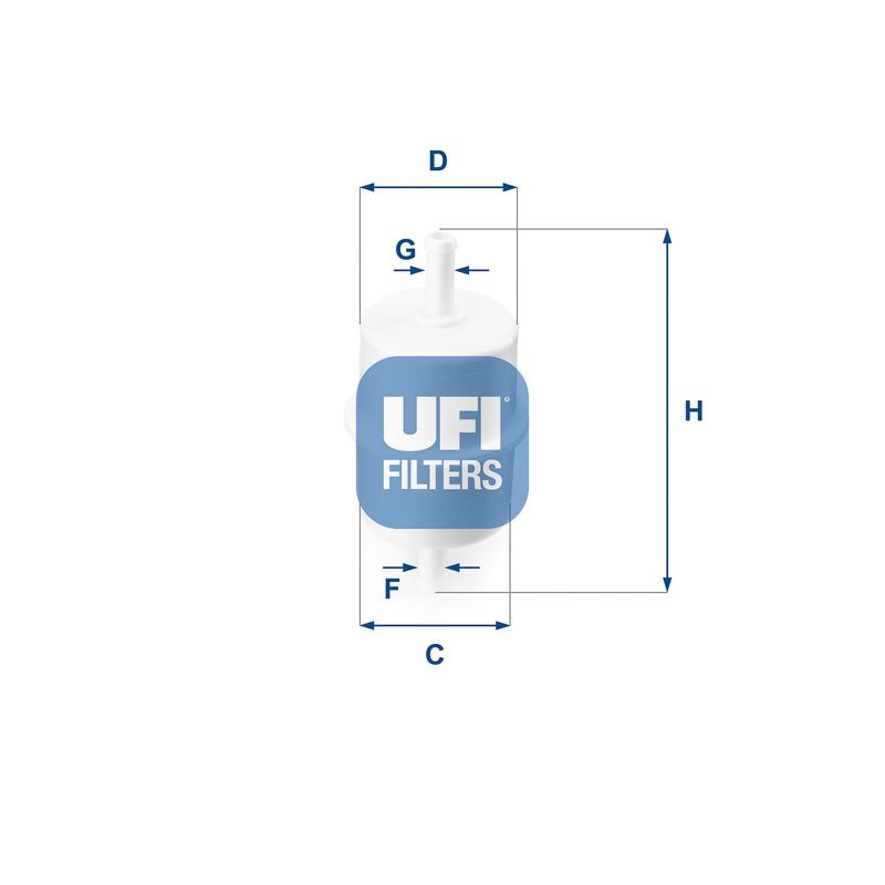 Benzin Filtresi Universal Tip Tum Araclar Icin Benzin Filtresi Bmw M10 P309 P205 P405 P106 P607 Ax Bx C15 C25 Xm Zx 1,1 / 1,4 / 1,6 1,9 (Karbiratorlu) Accord 1,6 76>86 / Mazda 323 81>86 / Subaru / Isuzu (Seffaf) Ince Tip | SION SB4051 | OEM