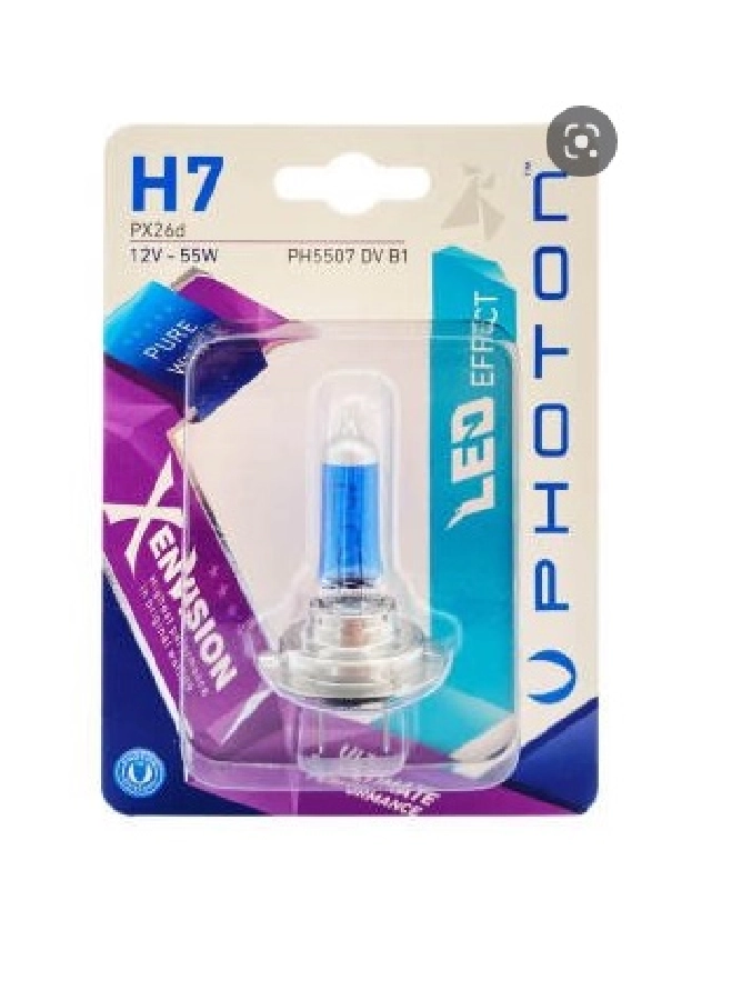 Ampul H7 12V 55W Xen Vision (Tekli Blister) | OEM PH5507DVB1
