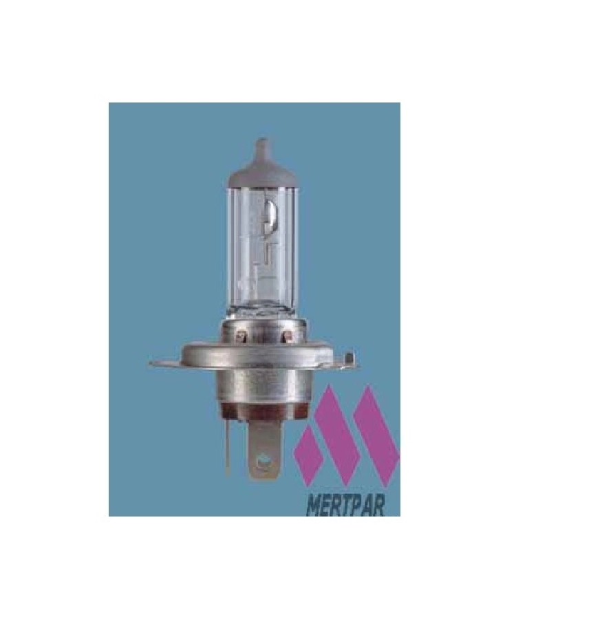 Ampul - H4 12V (Tırnaklı) + %30 Fazla Işık | OEM 12342PRC1
