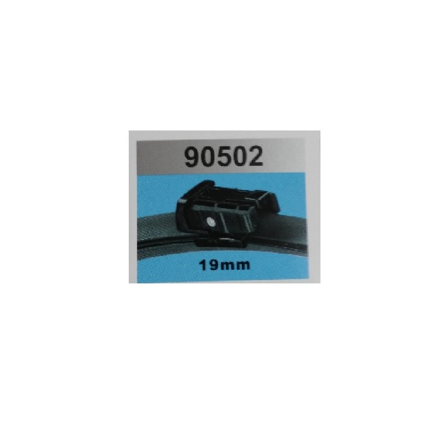 Silgi Paleti (2 Adet) 530 ve 530mm Muz - Skoda: Fabia Hb, Sw (2007) Roomster (2006) Roomster Pra | OEM 90502