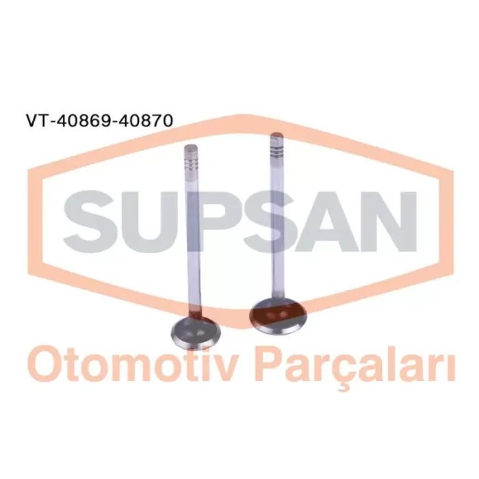 Subap (Emme / Egsoz) Takim Fiesta 1,4 16V 02 /> In 8: (28,1 * 6×99,4) / Ex 8: (24,2 * 6×101,4) (Std) | SUPSAN TV-40869-40870 | OEM 1S6G 6505 BA 1S4G 6507 BB