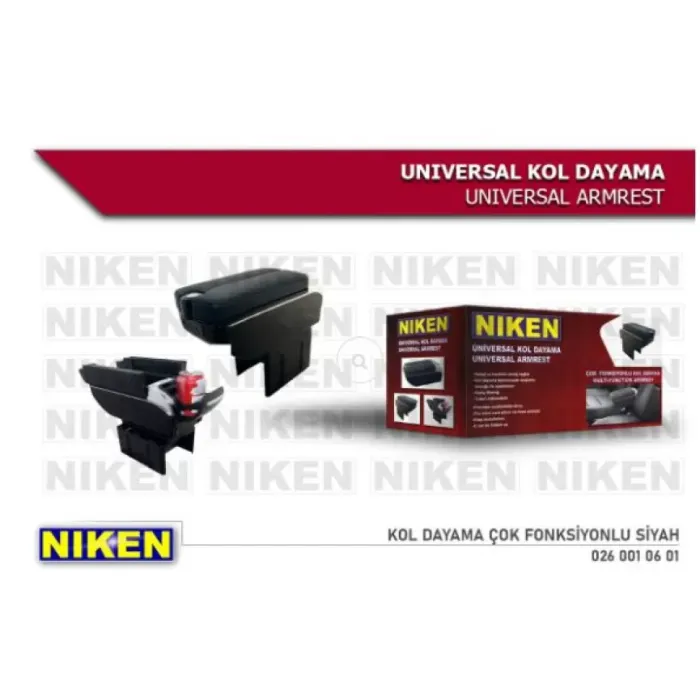 Kol Dayama Cok Fonksiyonlu Siyah Universal | NIKEN 026 001 06 01