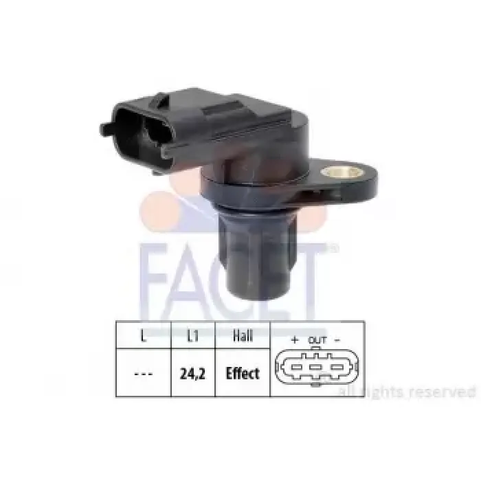 Eksantrik Pozisyon Sensor Accent Blue 1,6 Crdi 2011 -> Accent Era 1,5 Crdi 2006 -> I20 1,4 Crdi 200 | FACET 9.0556 | OEM 393002A000