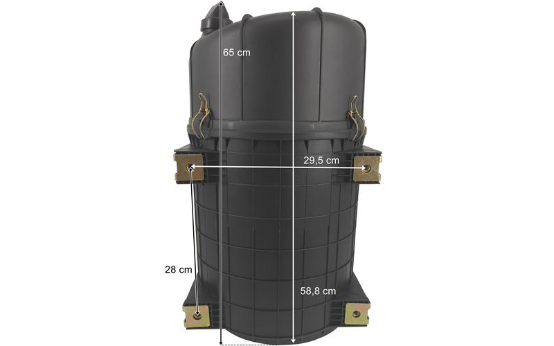 Hava Filtre Kazanı Scania Kısa | OEM 1335674