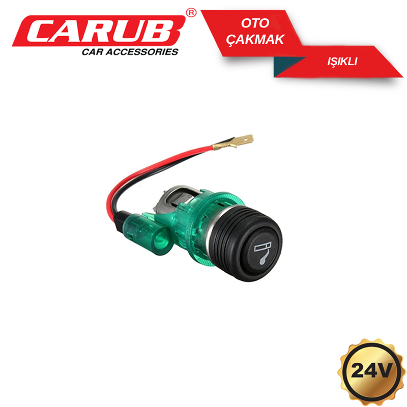 Carub 24V Çakmak Işıklı