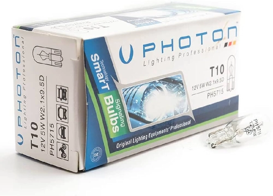 Ampul T10 12V W5W Dipsiz Adet | OEM PH5715