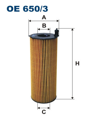 Yag Filtresi Touareg 3,0TDI 3,0 V6 TDI (06 10) A4 (04 08) A5 (04 11) A8 (03 10) Q5 (08 ) Q7 06 >10 | FILTRON OE650/3 | OEM 057115561K 057115561K 057115561L 057115561L