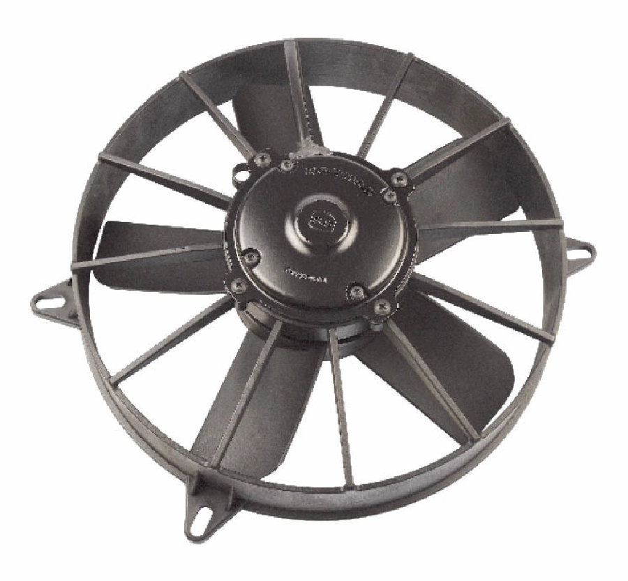 11'' Komple Yassı Geniş Emici Aksiyel Fan ( 5 Kanat ) 12V 5702311120001 12V | OEM 5702311120001
