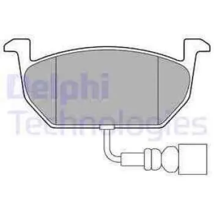 On Fren Balatasi Golf 7 Leon Octavia 1,2 / 1,4 / 1,8 / 2,0TSI 1,6 / 2,0 Tdi 13> | DELPHI LP3146 | OEM 5Q0698151C