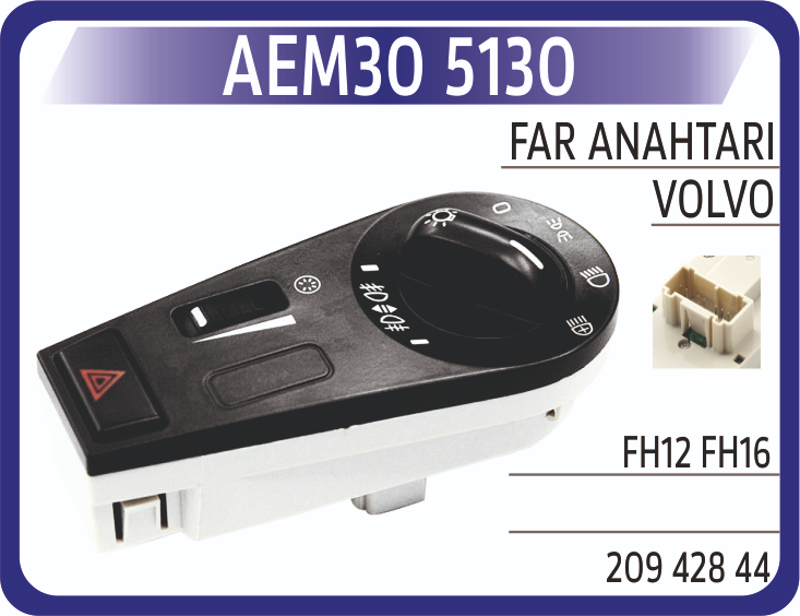 Aem Volvo FH12 FH16 Cam Anahtarı