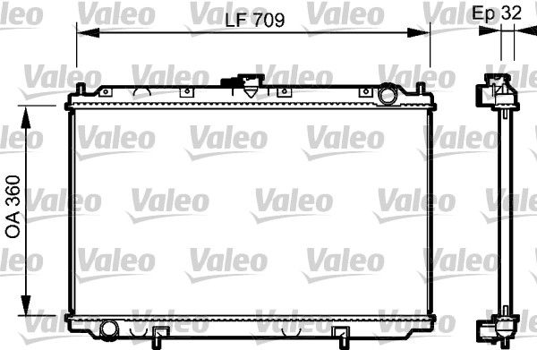Motor Su Radyatoru Primera 2,0 Td P11 (CD20T) 96>01 Manuel | VALEO 732529 | OEM 214102F600 214102F603