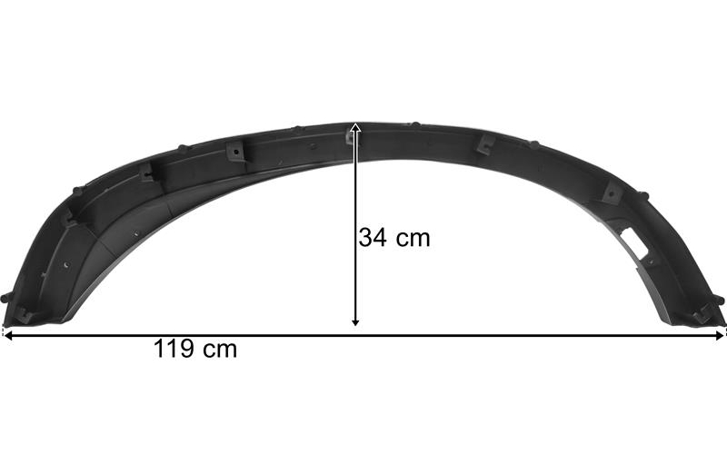 Çamurluk Çıtası İveco S-Way Sol | OEM 5802318892