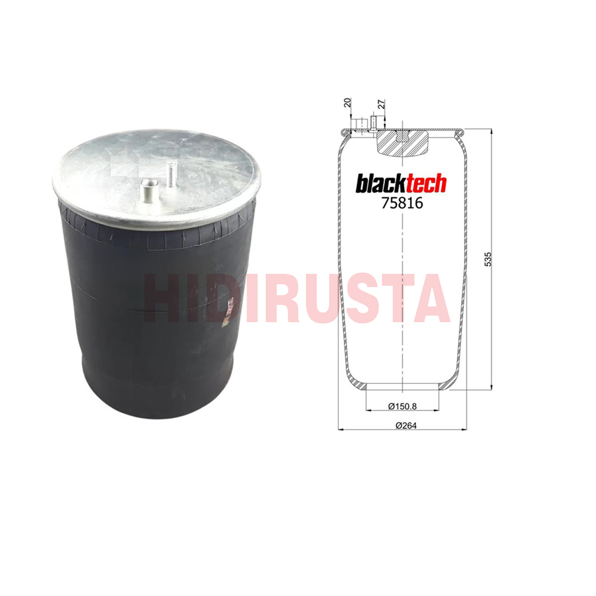 Körük Pistonsuz - TGA,TGS,TGX | OEM 81436016068