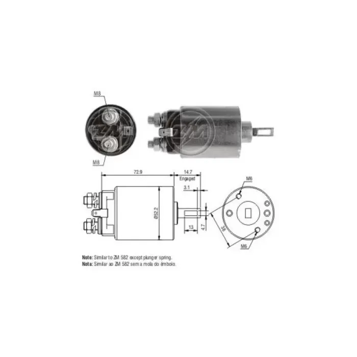 Mars Otomatigi 12V Nissan Maximapick Up | ZM 0681 | OEM 23343H5000 23343H5001