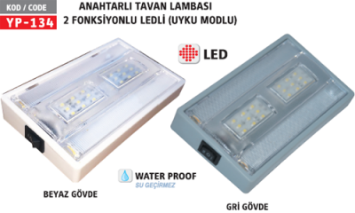 Yp LED Tavan LAMBA(DOLAP LAMBA)ANAHTARLI