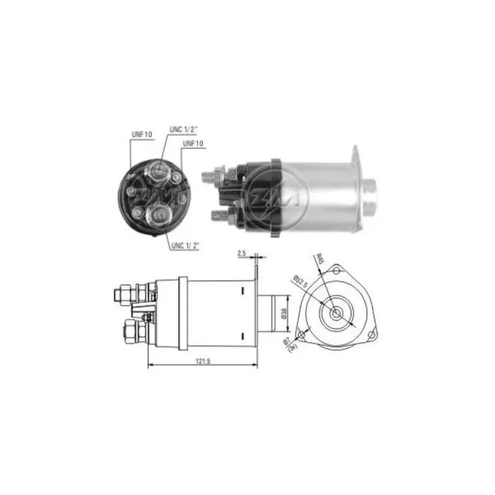 Mars Otomatigi 12V 42 Mt Dev Fatih | ZM 0456 | OEM 82201-5004 V1117553 2132X10456393