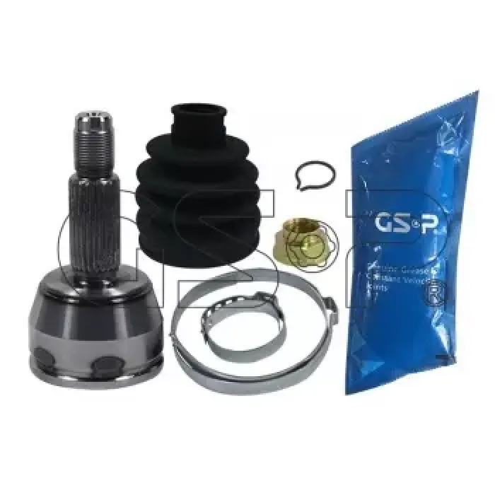 Aks Kafa Tamir Takimi Dis Fiesta IV 1,3 95>02 Ford Ka 1,3 96>02 Mazda 121 III 1,3 96>03 (Dis Freze: 25, Teker Tarafi Ic Freze: 20, Conta CAPI:56,5, Uzunluk: 137,5MM) | GSP 818012 | OEM 1003548